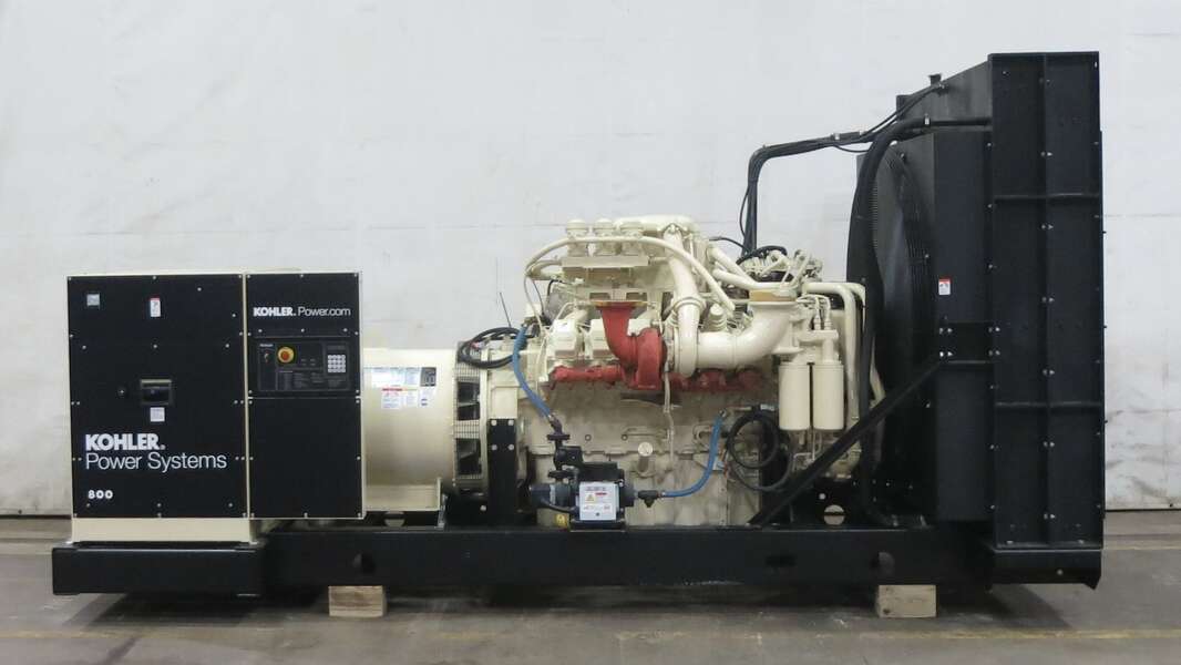 Used Kohler 800REOZDE Diesel Generator, 2 Hrs, EPA Tier 2