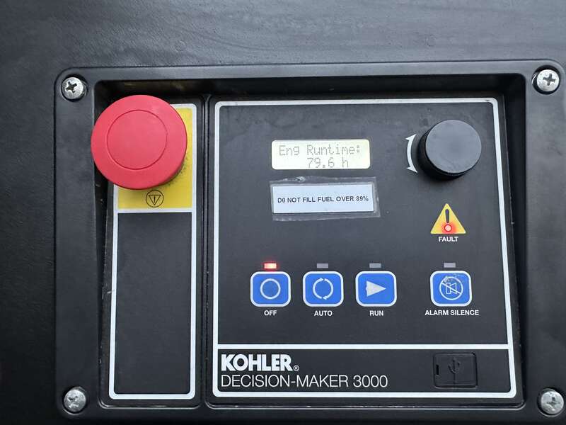 Used Kohler 250REOZJE Diesel Generator, 79 Hrs, EPA Tier 3