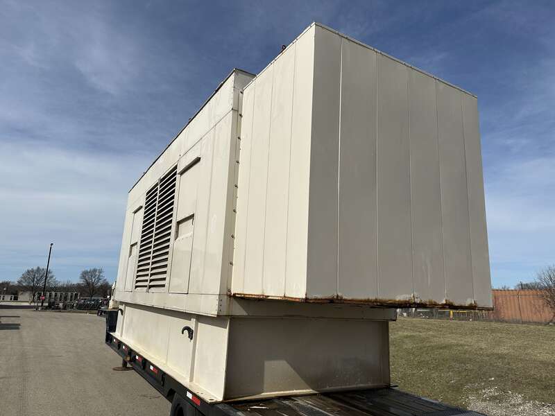 Used Cummins DFLC KTA50-G3 Diesel Generator, 499 Hrs