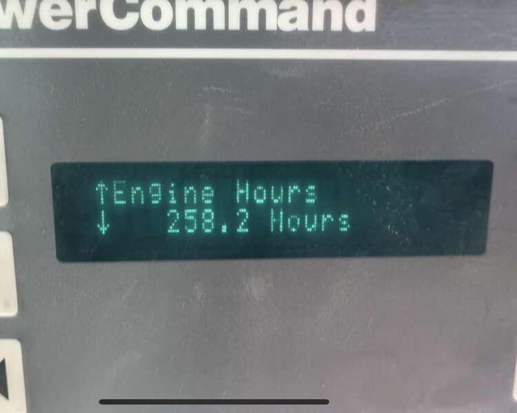 Used Cummins DQDAC QSL9-G5 Diesel Generator, 258 Hrs