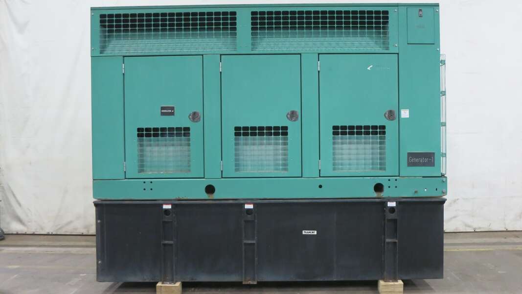 Used Cummins DFEK QSX15-G9 Diesel Generator, 140 Hrs, EPA Tier 2
