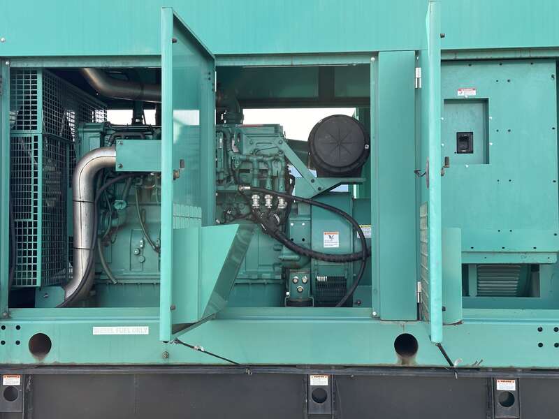 Used Cummins DFEK QSX15-G9 Diesel Generator, 179 Hrs, EPA Tier 2