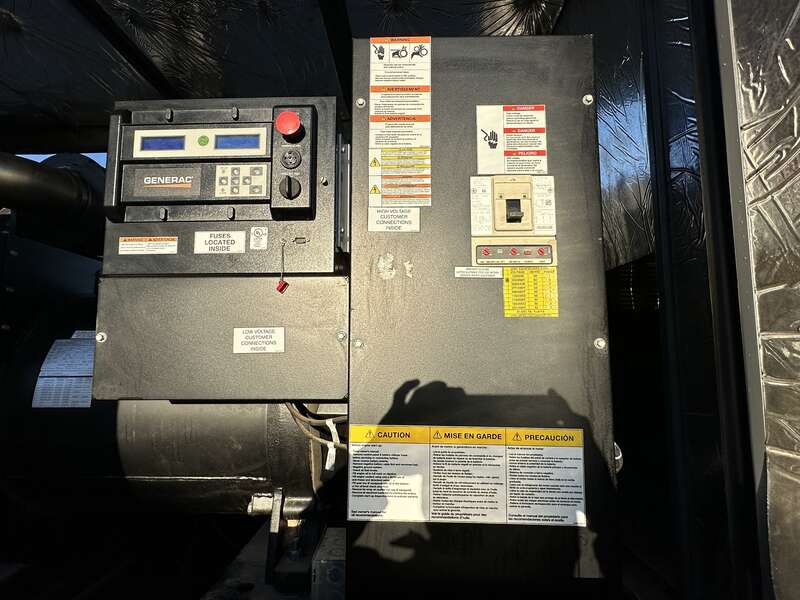 Used Generac Iveco/FPT 8.7L Diesel Generator, 531 Hrs, EPA Tier 3