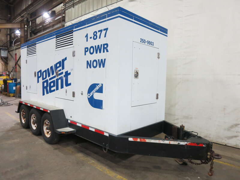 Used Cummins DQAB Rental Grade Diesel Generator, 2522 Hrs