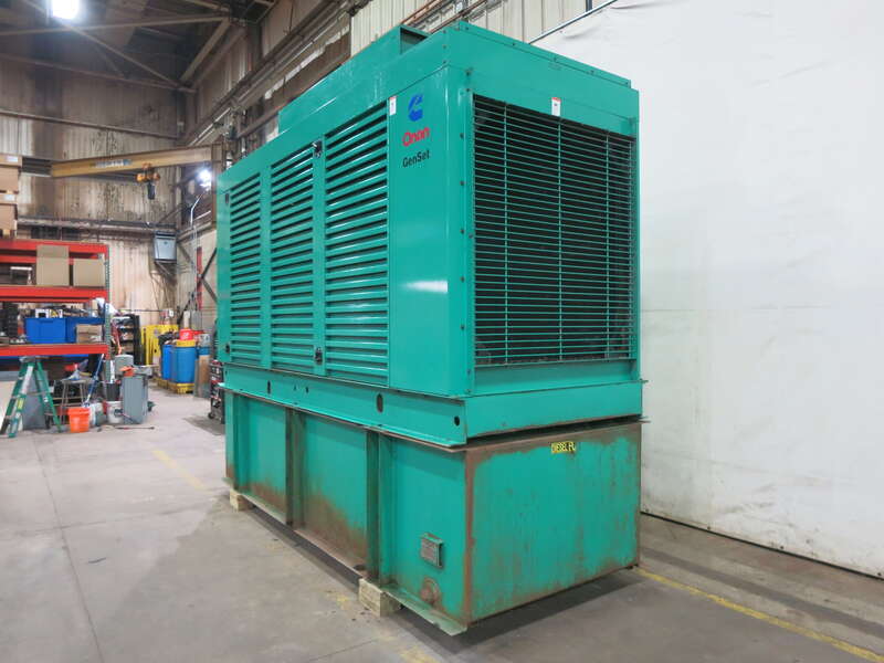 Used Cummins DFED KTA19-G4 Diesel Generator, 201 Hrs