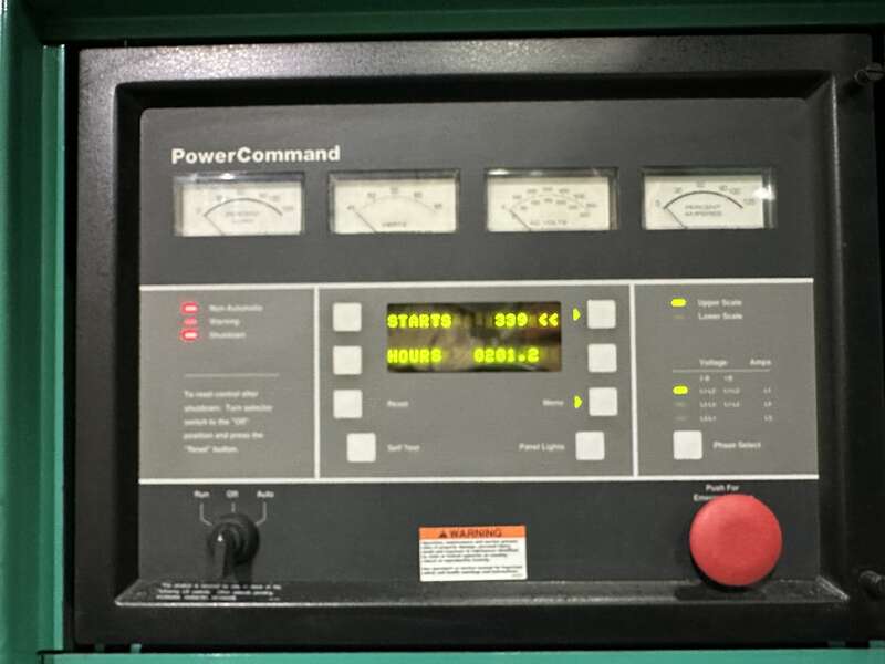 Used Cummins DFED KTA19-G4 Diesel Generator, 201 Hrs