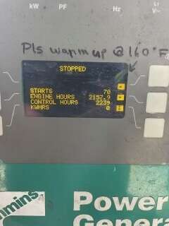 Used Cummins DQFAD Diesel Generator 153 Hrs, EPA Tier 2