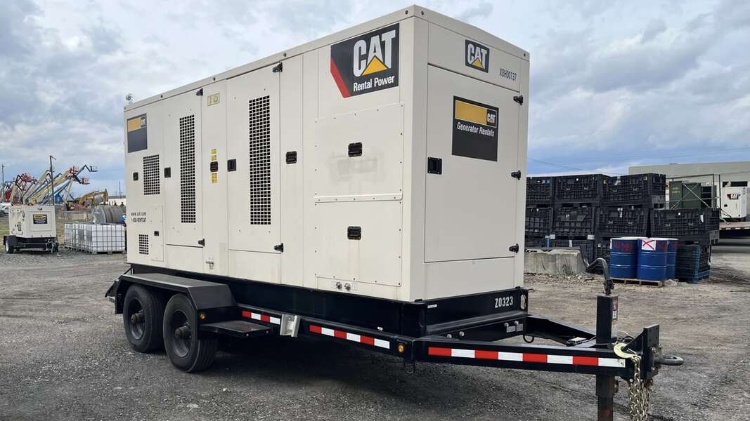 Used Caterpillar XQ425 Rental Grade Diesel Generator, 1703 Hrs, EPA Tier 4F