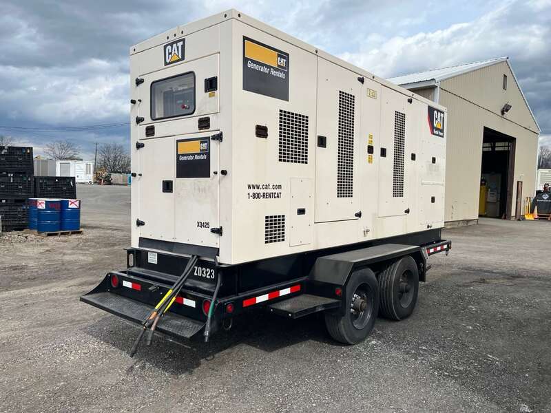 Used Caterpillar XQ425 Rental Grade Diesel Generator, 1703 Hrs, EPA Tier 4F