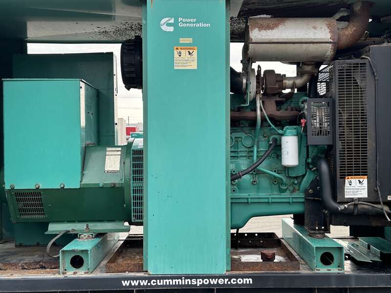 Used Cummins DSGAC Diesel Generator, 412 Hrs, EPA Tier 3