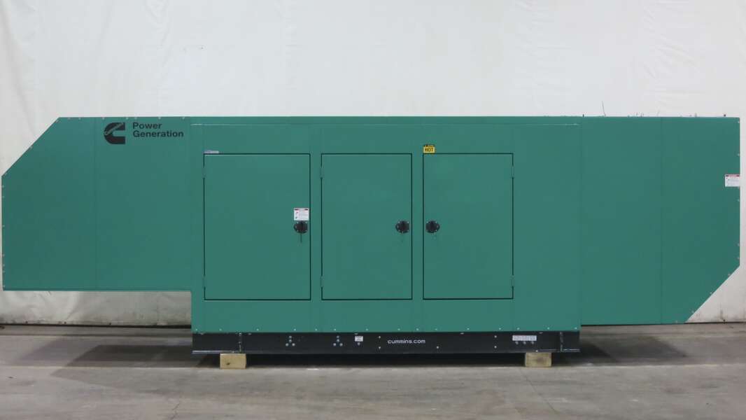 New Cummins C300N6 GTA855EICS Natural Gas Generator 0 Hrs EPA Certified