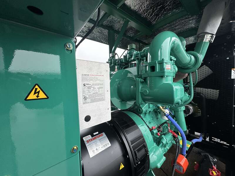 New Cummins C300N6 GTA855EICS Natural Gas Generator 0 Hrs EPA Certified