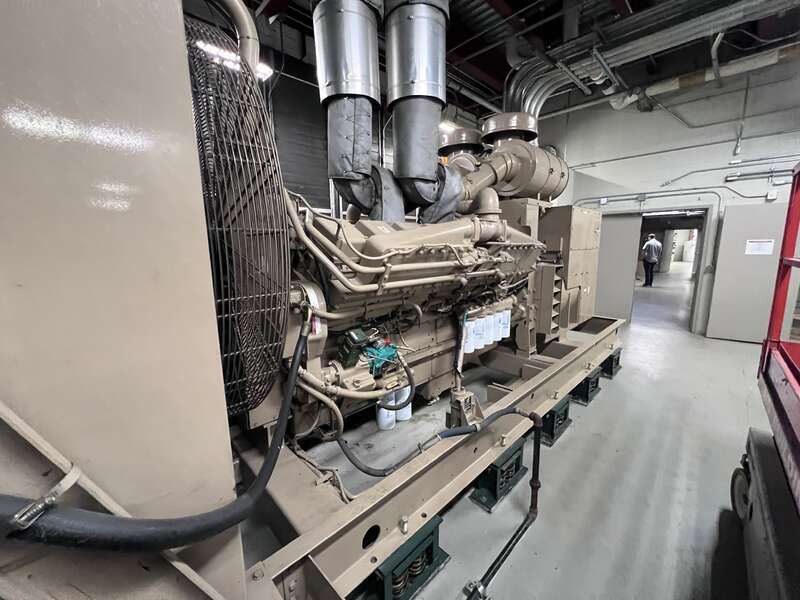 Used Cummins DFLC KTA50-G3 Diesel Generator, 663 Hrs
