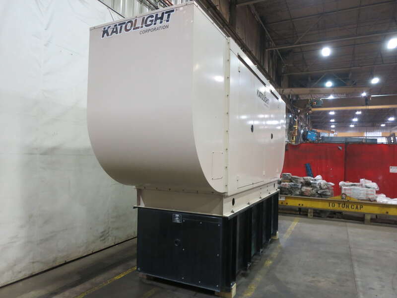 Used Katolight D300FRJ4T2 John Deere 6125HF070 Diesel Generator, 739 Hrs, EPA Tier 2