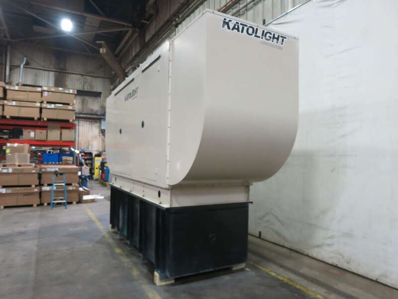 Used Katolight D300FRJ4T2 John Deere 6125HF070 Diesel Generator, 739 Hrs, EPA Tier 2
