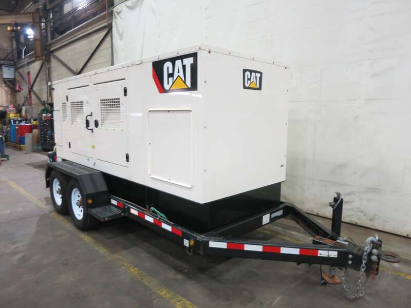 Used Caterpillar XQ230 Rental Grade Diesel Generator, 4588 Hrs, EPA Tier 4F