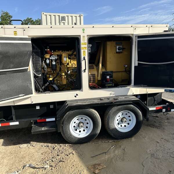 Used Caterpillar XQ230 Rental Grade Diesel Generator, 2767 Hrs, EPA Tier 4F