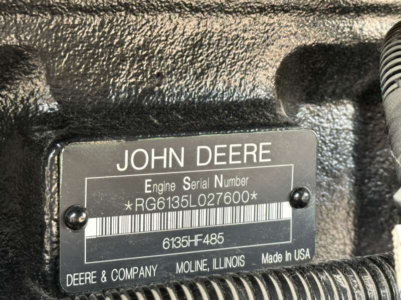 Used Kohler 400REOZJ John Deere 6135HF485 Diesel Generator, 381 Hrs, EPA Tier 3