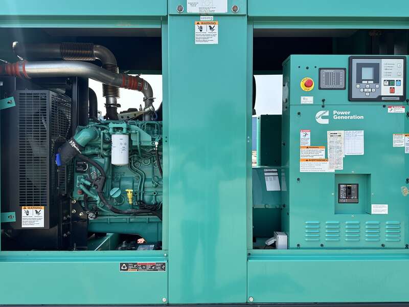 Used Cummins DSGAC QSB7-G3 NR3 Diesel Generator, 182 Hrs, EPA Tier 3