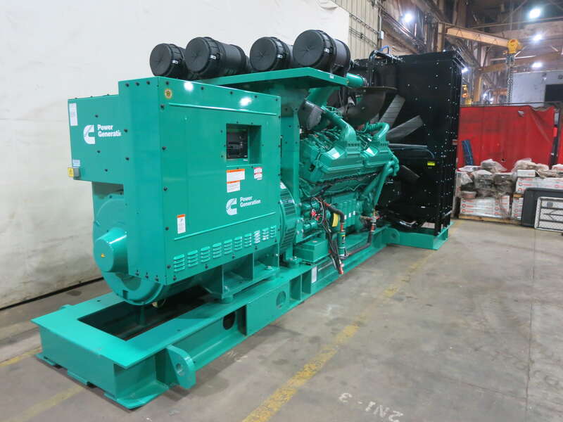 New Cummins DQKAA QSK60-G6  Diesel Generator, EPA Tier 2