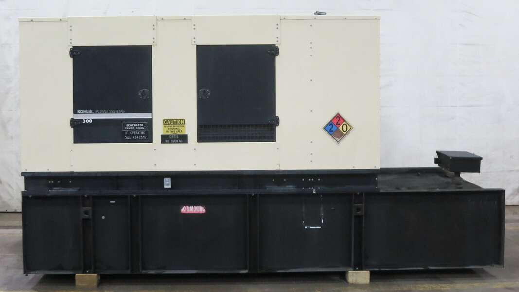Used Kohler 300REOZJ John Deere 6090HFG86 Diesel Generator, 290 Hrs, EPA Tier 3