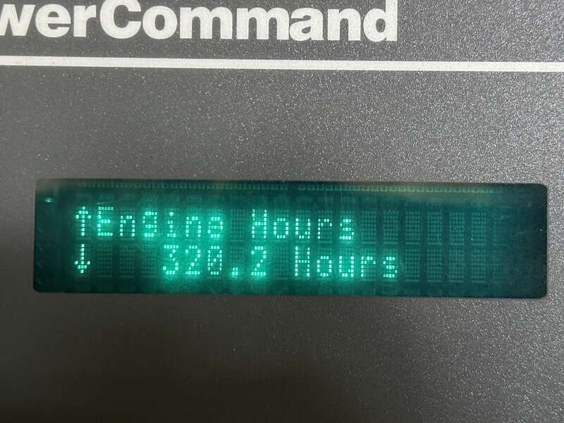 Used Cummins GGLB Natural Gas / Propane Generator, 320 Hrs