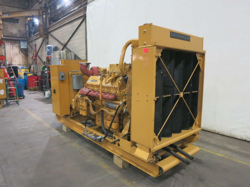 Used Caterpillar 3412 Diesel Generator, 325 Hrs