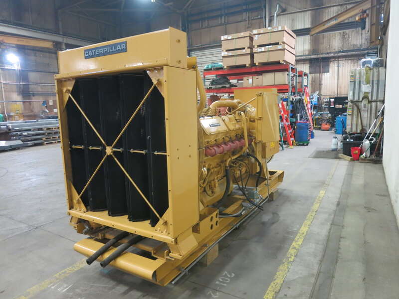 Used Caterpillar 3412 Diesel Generator, 325 Hrs