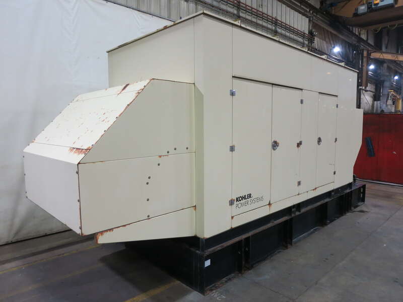 Used Kohler 500REOZVB TWD1643GE Diesel Generator, 412 Hrs, EPA Tier 2