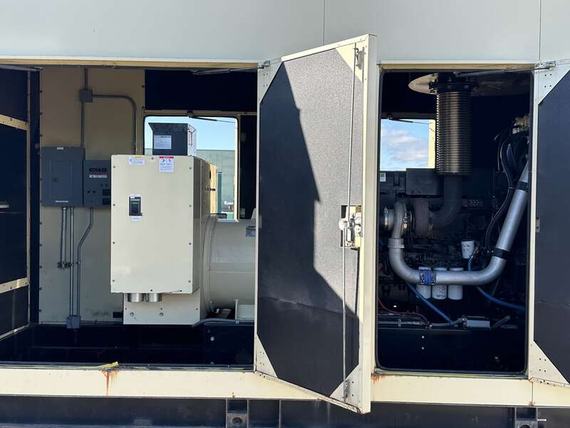 Used Kohler 500REOZVB TWD1643GE Diesel Generator, 412 Hrs, EPA Tier 2