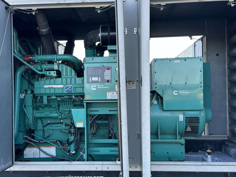 Used Cummins DQFAA QST30-G5 NR2 Diesel Generator, 792 Hrs, EPA Tier 2
