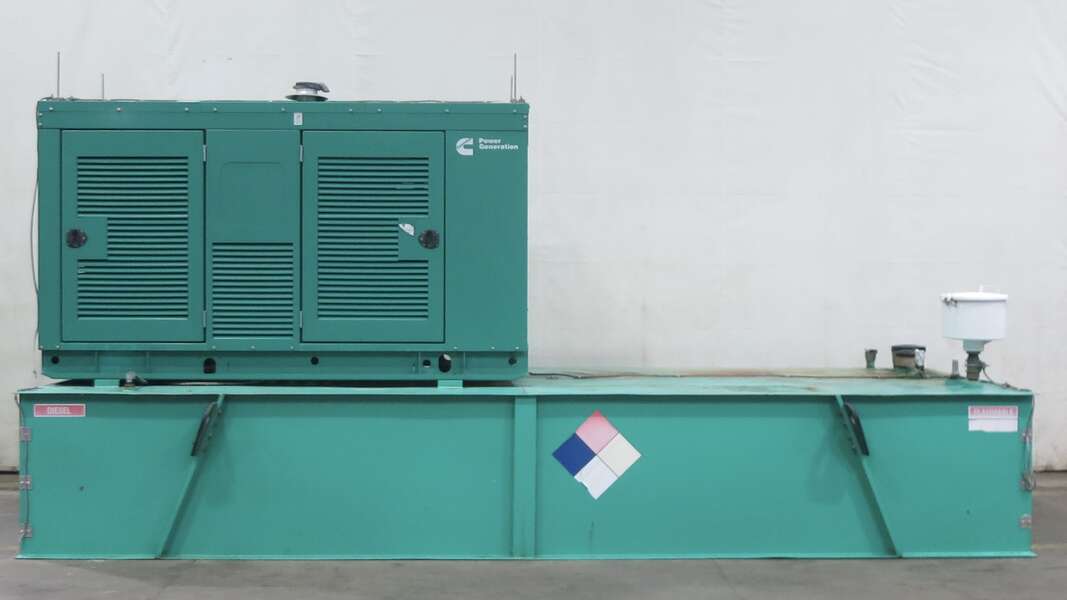 Used Cummins DQDAA QSL9-G7 Diesel Generator, 302 Hrs, EPA Tier 3