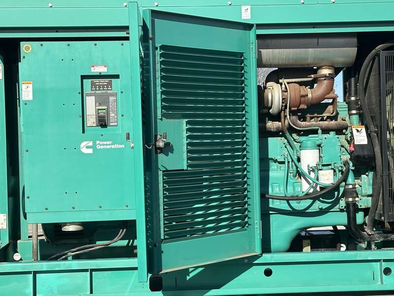 Used Cummins DQDAA QSL9-G7 Diesel Generator, 302 Hrs, EPA Tier 3