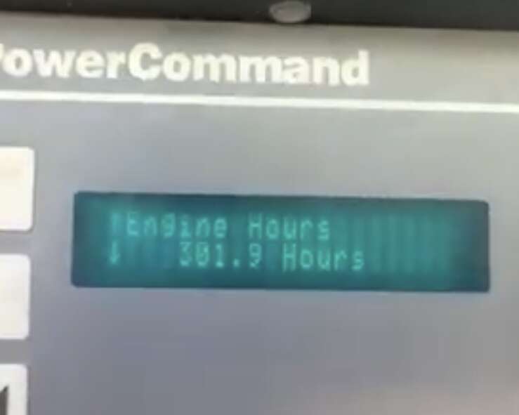 Used Cummins DQDAA QSL9-G7 Diesel Generator, 302 Hrs, EPA Tier 3