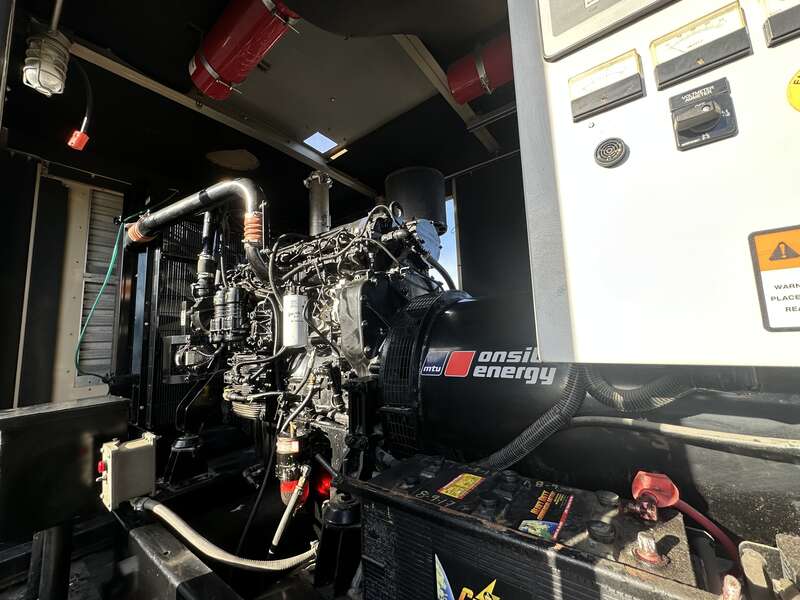 Used MTU DS300 John Deere 613HF84 Diesel Generator, 22 Hrs, EPA Tier 3