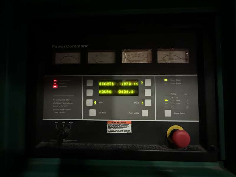 Used Cummins DFLE KTA50-G9 Diesel Generator, 806 Hrs