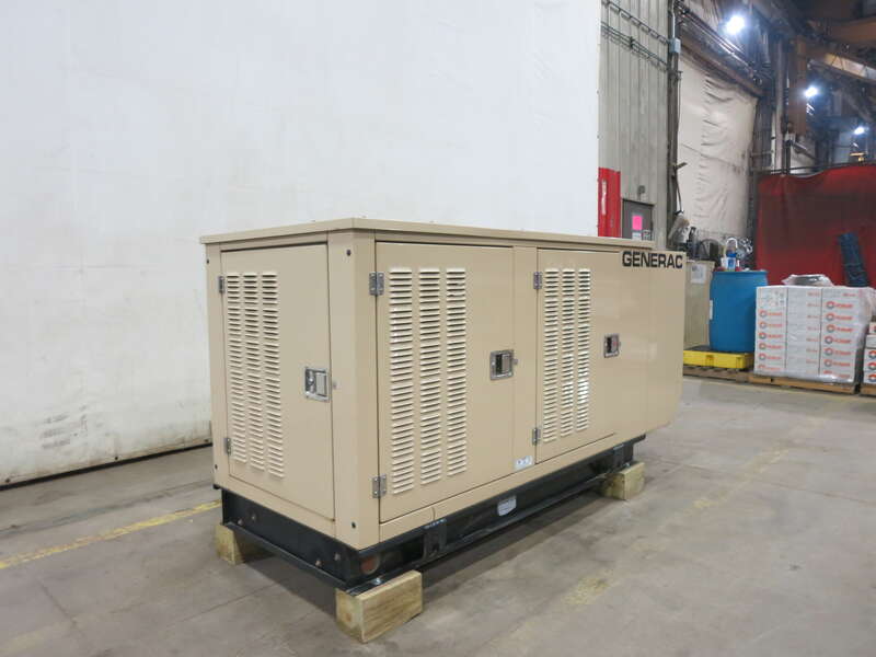 Used Generac SG040 LP Gas Generator, 64 Hrs Single Phase