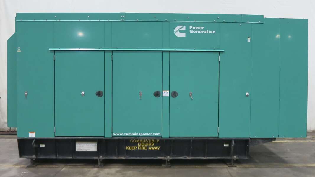 Used Cummins DQDAA QSL9-G7 Diesel Generator, 193 Hrs, EPA Tier 3