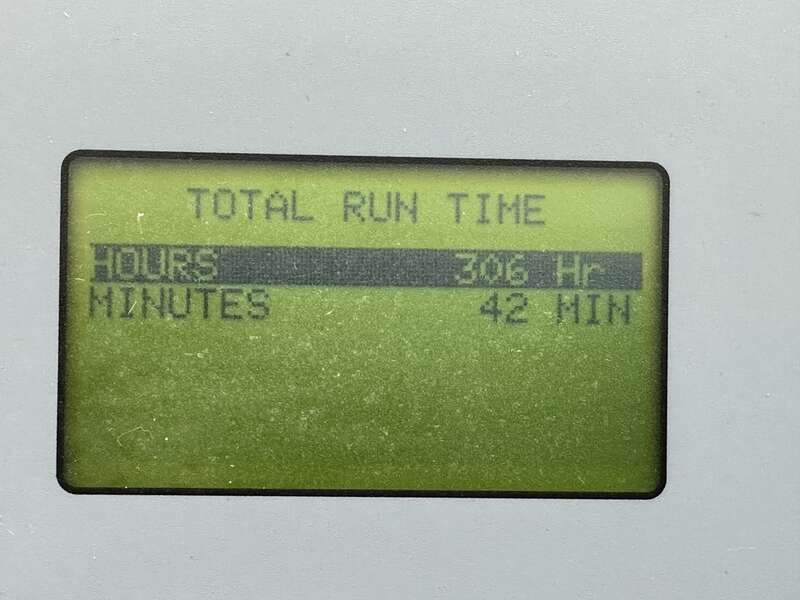 Used Elliot 780 RD Diesel Generator, 306 Hrs