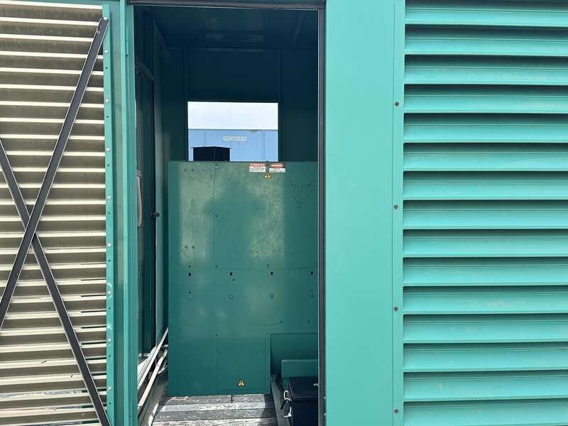 Used Cummins GFGA GTA28 Natural Gas Generator, 259 Hrs