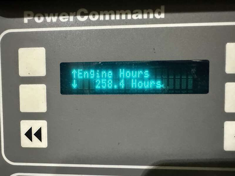 Used Cummins GFGA GTA28 Natural Gas Generator, 259 Hrs