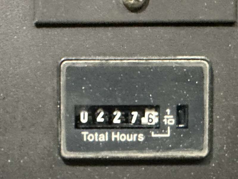 Used Cummins DFLE KTA50-G9 Diesel Generator, 229 Hrs