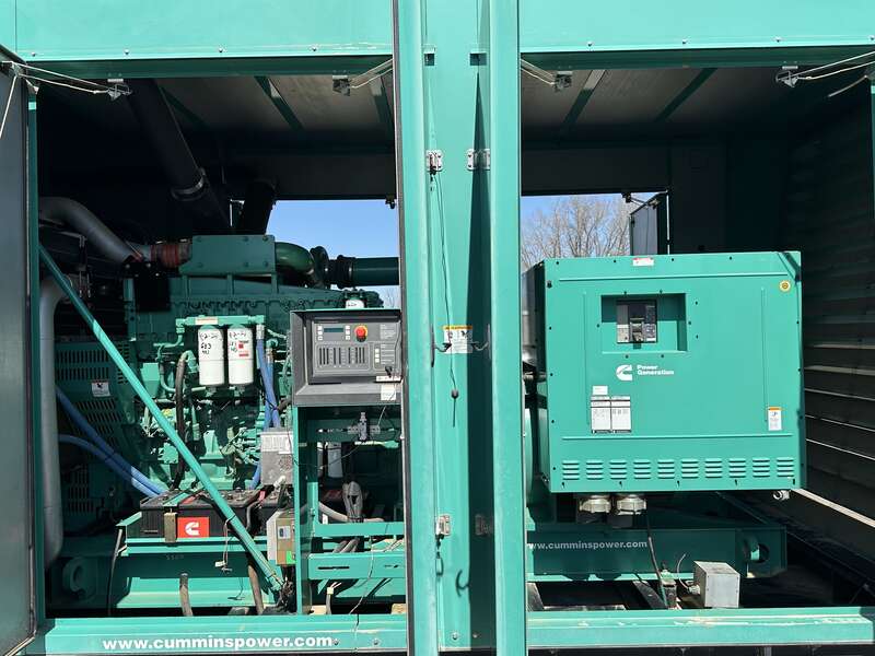 Used Cummins DQCA QSK23-G7 Diesel Generator, 685 Hrs, EPA Tier 2