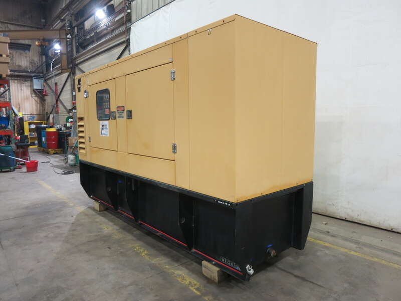 Used Caterpillar D200P4 Diesel Generator, 741 Hrs