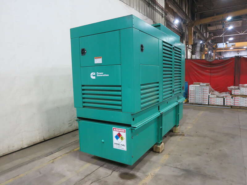 Used Cummins DFAB Diesel Generator, 330 Hrs