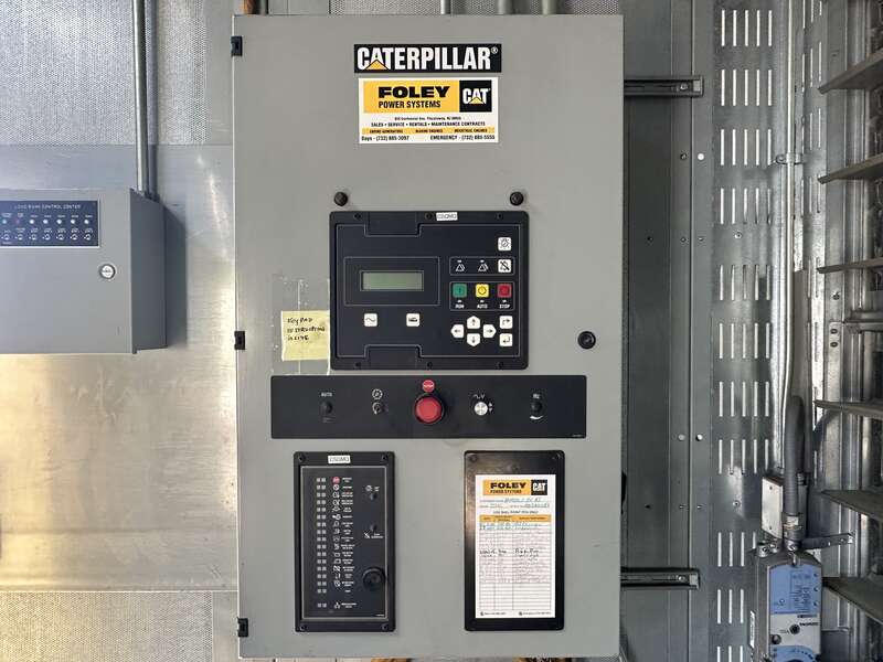 Used Caterpillar 3512C Diesel Generator, 591 Hrs, EPA Tier 2