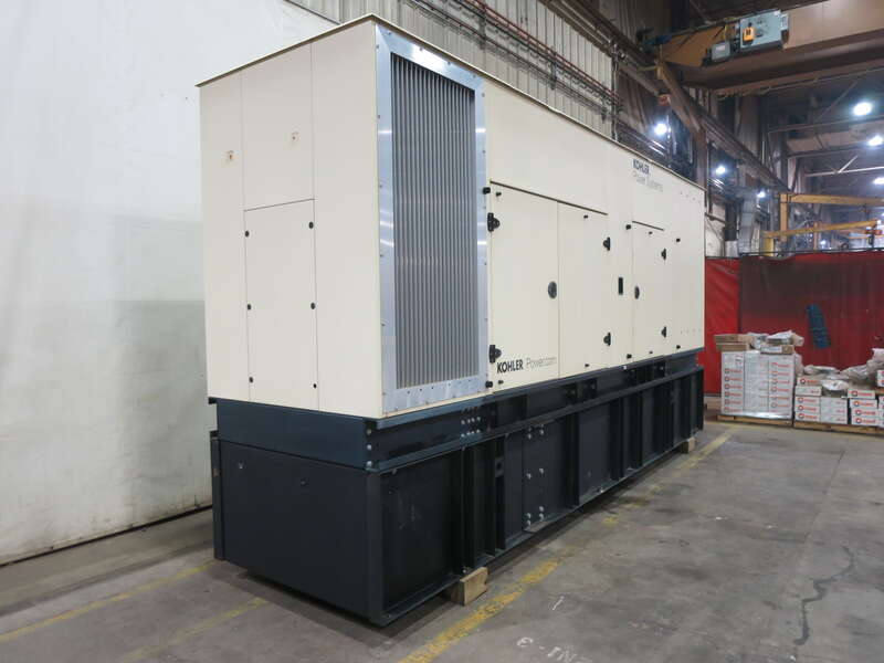 Used Kohler 400REOZJB John Deere 6135HFG84A Diesel Generator, 190 Hrs, EPA Tier 3