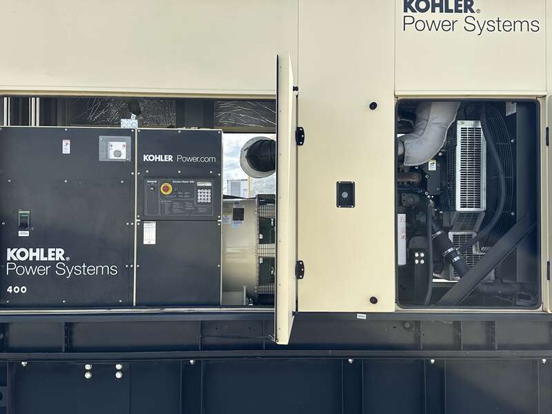 Used Kohler 400REOZJB John Deere 6135HFG84A Diesel Generator, 190 Hrs, EPA Tier 3