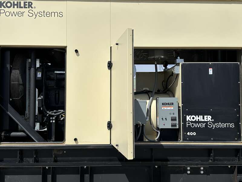 Used Kohler 400REOZJB John Deere 6135HFG84A Diesel Generator, 190 Hrs, EPA Tier 3
