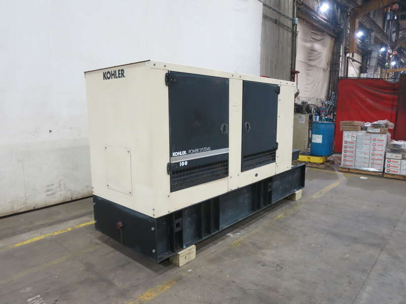 Used Kohler 100REOZJE Diesel Generator, 445 Hrs, EPA Tier 3